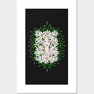 Crown Of Daisies Posters and Art